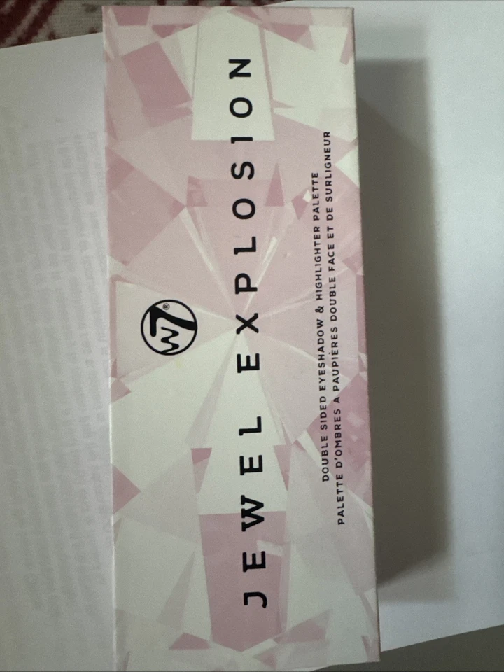 W7 Cosmetics Jewel Explosion Palette - Face Highlighter Eyeshadow Powder Shimmer - Image 2 of 4