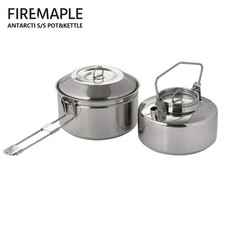 Fire-Maple Stainless Steel Pot  Kettle Set for Camping  Backpacking