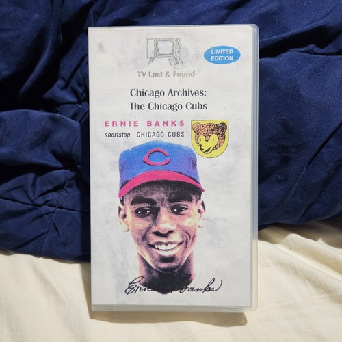 Chicago Archives: The Chicago Cubs VHS Video Tape Ernie Banks - 第 1/4 張圖片