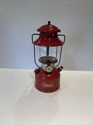 vtg RED Coleman lantern model 200A 3/59 | eBay