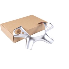 Passend f&uuml;r Mercedes C-Klasse W204 2007-2010 Poliertes Chrom Lenkradabdeckung