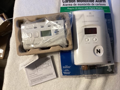 KIDDE IN PACKAGING CARBON MONOXIDE ALARM Two Pack