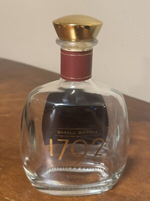 1792 Kentucky Straight Bourbon Whiskey Small Batch 750ml Empty Bottle Unrinsed