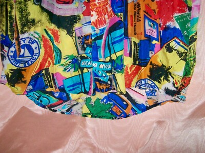 RARE CIRCA 1980's JAMS WORLD SILK S/S HAWAIIAN 