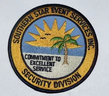 Southern star Event Services Inc. Security Division Patch