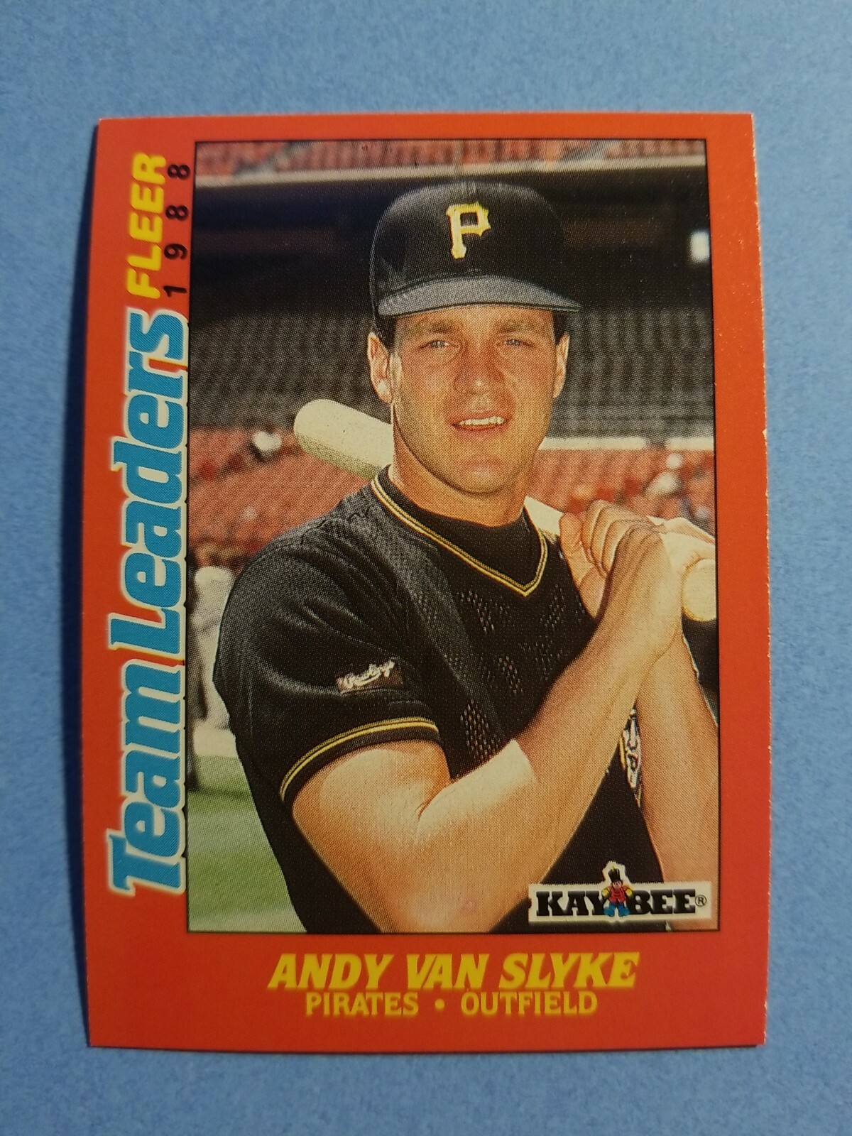 Andy Van Slyke Pittsburgh Pirates 1988 Fleer - Kay-Bee #44 Baseball Card |  eBay