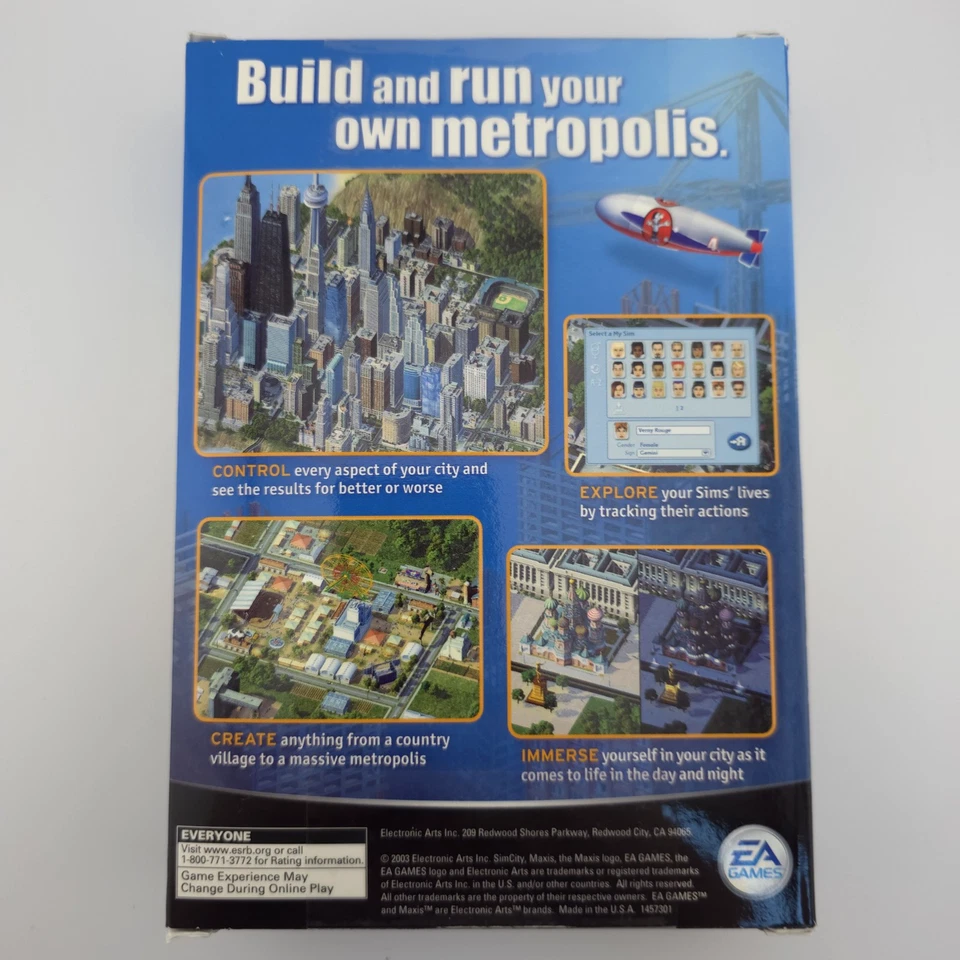 SimCity 4, 2003, Small Box, New & Sealed - Image 3 of 4