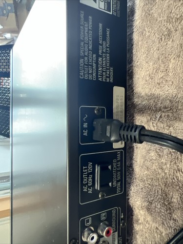 TECHNICS SH-AC500D Digital Signal Processor Dolby DTS Pro Logic Surround Sound - Picture 10 of 12