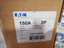 NEW EATON CHH2150H4X 2 pole 150 amp 42kA@240v Circuit Breaker CHH
