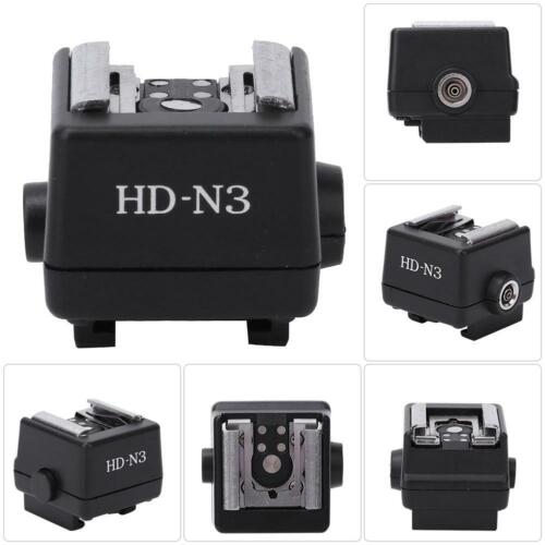 HD-N3 Flash Light Hot Shoe Mounting Adapter Accessory For Sony A55 A33 A100 A350 - Afbeelding 1 van 10