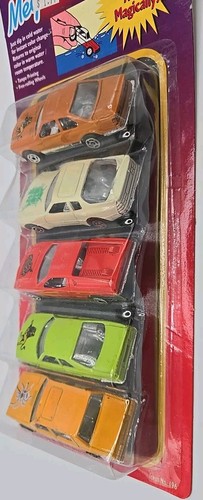 Mega Movers Mega Changers COLOR CHANGING Die Cast - 5 Piece Set RARE (Bin#6) - Picture 3 of 3