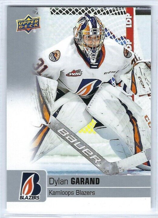 2019-20 Upper Deck CHL #281 Dylan Garand (goalie)