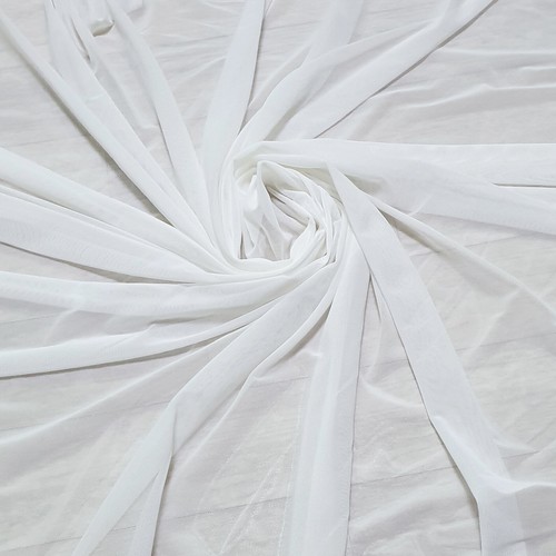 Soft Power Mesh Tulle 4-way Spandex stretch Fabric Sheer Net Dresses Bridal 44"w - Picture 80 of 628