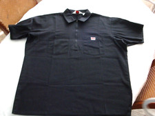 Vintage ben davis black shirt 1/2 zipper size xlarge