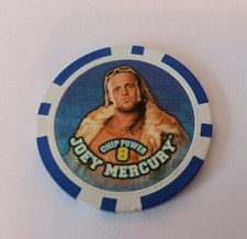 WWE Power Chipz Joey Mercury 3-Time Tag Champ Rare MNM Collectible (REF:027)