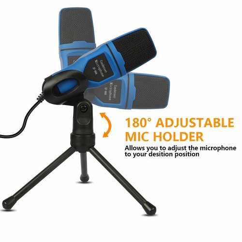 Condenser Recording Studio Audio Microphone Omnidirectional Mic fit for PC Phone - Picture 4 of 16