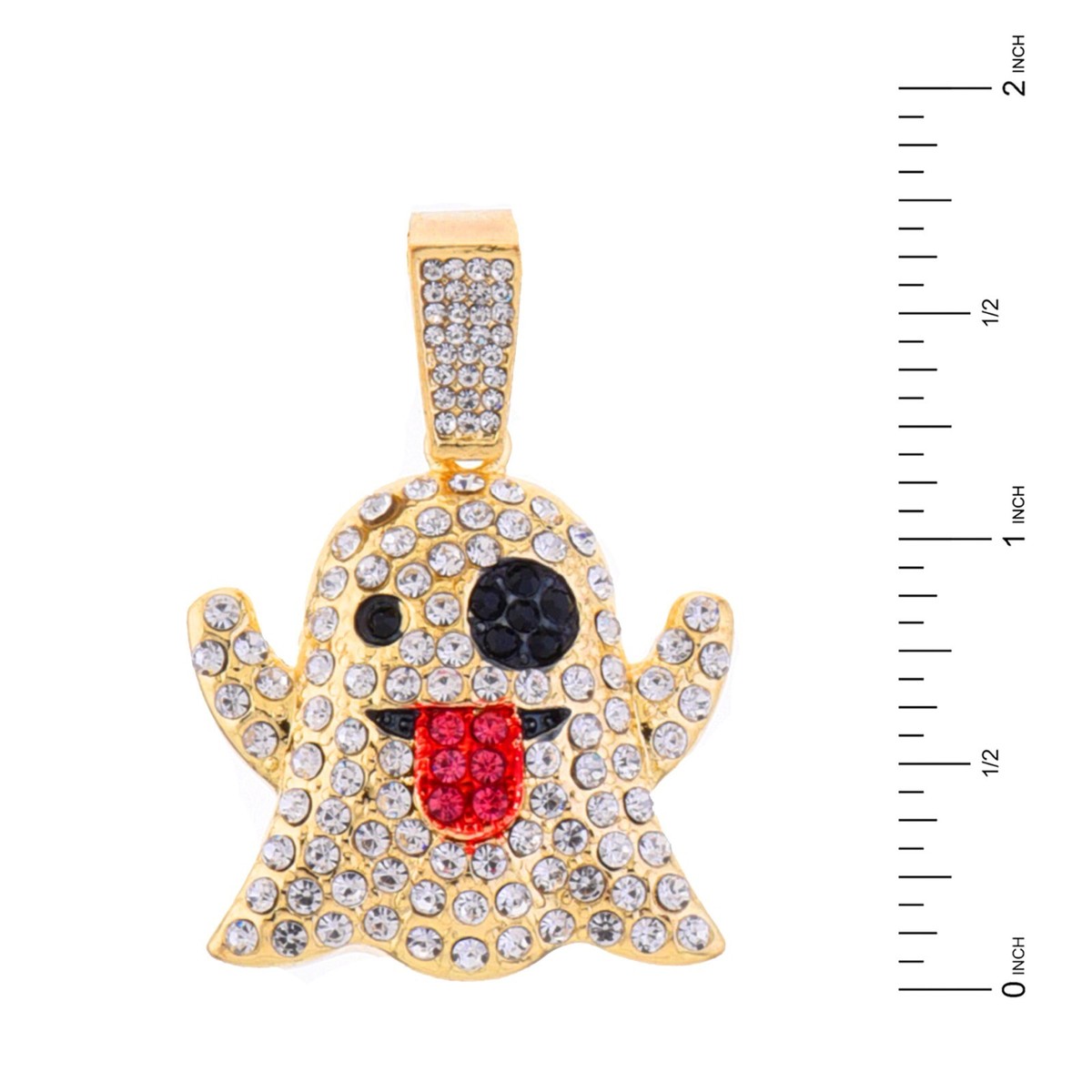 【King Ice】☆日本未入荷☆MONEY GHOST EMOJI NECKLACE Money Ghost Emoji Necklace | Emoji Collection | King Ice