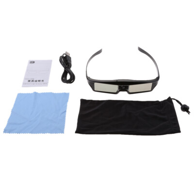 Wiederaufladbare 3D Brille DLP-Aktive Schutter für   Projektor , TV