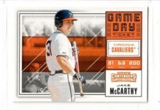 JAKE MCCARTHY 2018 Panini Contenders Draft Picks GAME DAY TICKET 19 DIAMONDBACKS