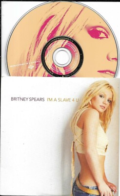 CD CARDSLEEVE 2 TITEL BRITNEY SPEARS I'M A SLAVE 4 U VON 2001 Jive    9252759
