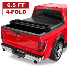 4 Fold 6.5FT Soft Truck Bed Tonneau Cover For 2004-2008 Ford F150 F-150