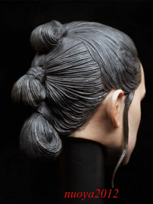 Figura de acción esculpida cabeza femenina Daisy Ridley celebridad actriz Rey 1/6 para 12 pulgadas Foto 4 de 4