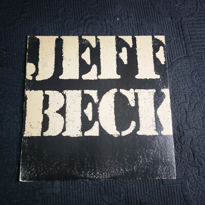 Jeff Beck - There And Back (EX) Textured Cover Epic 1980 OG Vinyl