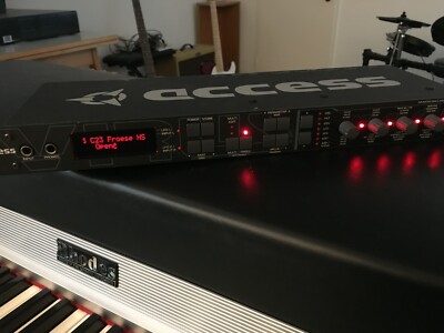 Access Virus Rack / Rack XL (Super Enhanced Black) LUX PMVA LED Display ! 