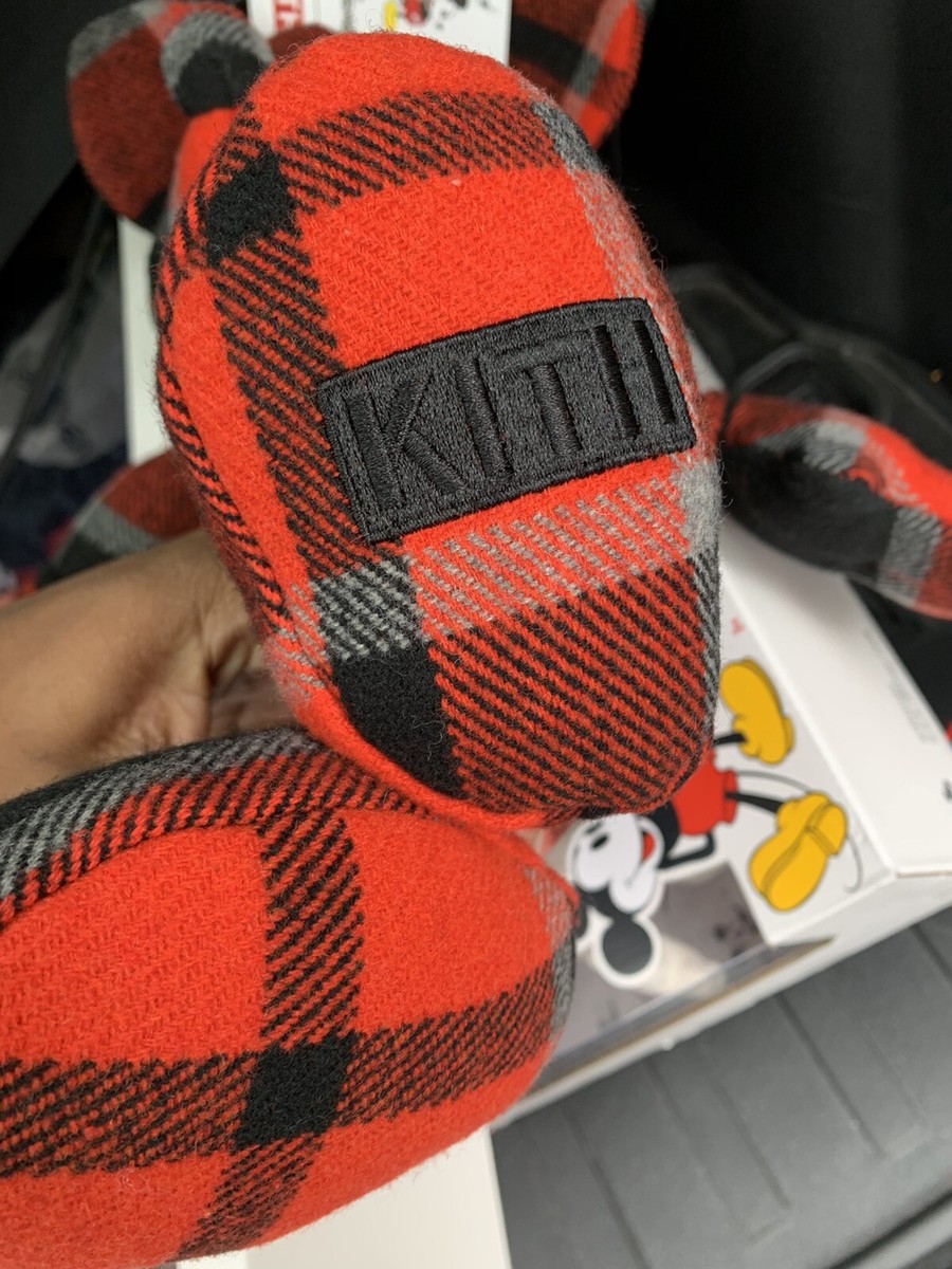 ぬいぐるみ Disney - KITH X DISNEY LARGE MICKEY PLUSH Kith x Disney Large Mickey Plush Plaid | eBay