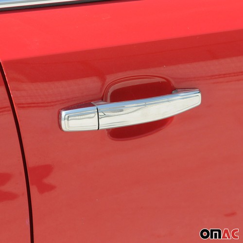Door Handle Cover Protector for Chevrolet Cruze 2017-2019 Stainless Steel 8 Pcs - Picture 3 of 10
