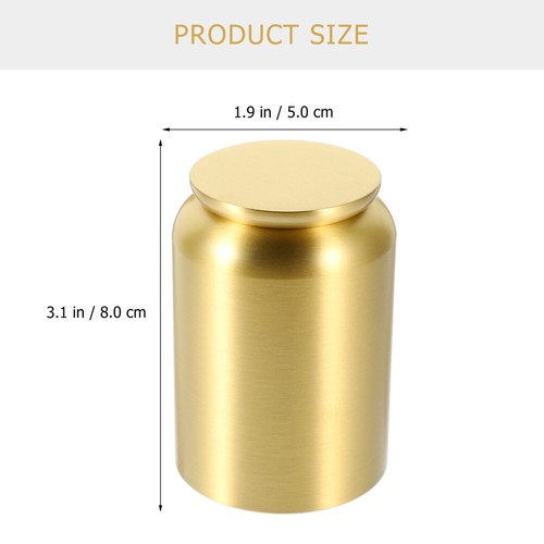 Sealed Tea Jar Tea Airtight Canister Candy Jar Copper Storage Can Sugar Seal Jar - Picture 7 of 12