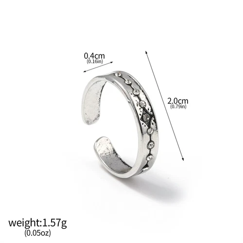 Anello aperto originalità cosplay amore e spazio profondo impressione anello anime regalo - Foto 27 di 28