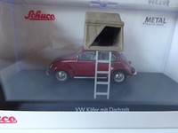 Vw KäFer Mit Dachzelt 1/43 Schuco Oldtimer