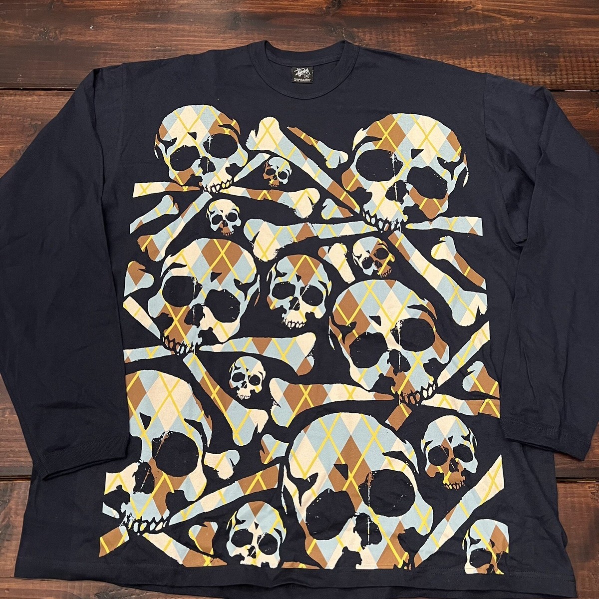 希少 NEXUSⅦ skull cross bones L/S tee 希少 NEXUSⅦ skull cross bones L/S tee