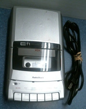 RadioShack Portable Cassette Recorder, SILVER  14-1128 FS