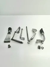 1991-2017 Harley Davidson Dyna Low Wide Super Glide Mid Controls Foot Peg Pedals