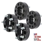 4 pcs 5LUG 1.5 inch Wheel Spacers Adapters 5x4.5 with 1/2" Studs 70.5CB
