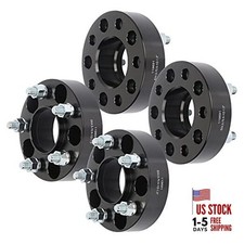 4 pcs 5LUG 1.5 inch Wheel Spacers Adapters 5x4.5 with 1/2" Studs 70.5CB