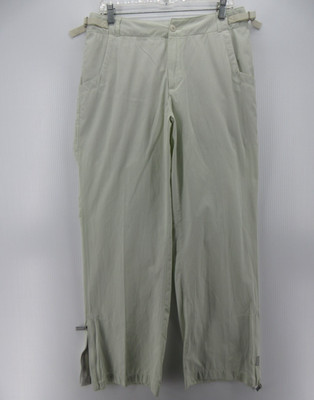 Osklen Pants Men 32X31 Green Wide Leg Side Tabs Technical Travel Utility 42 NEW