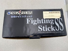 Hori Fighting Stick SS HSS-07 Sega Saturn Arcade Controller Box Japan