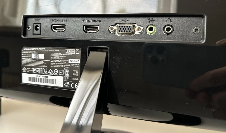 Asus VX279H (27 Zoll) Monitor (Full HD, VGA, HDMI/MHL, 5ms Reaktionszeit) - Bild 3 von 4