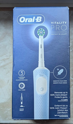 Oral-B Vitality Pro Protect X Clean Hellblau NEU  #7