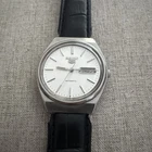 Vintage Seiko 5 Automatic Day Date Wristwatch Stainless Steel 6309 - 8880 A2