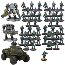 GCPS Strike Force - Firefight Mantic Deadzone 28mm for Warhammer 40k Guard Halo