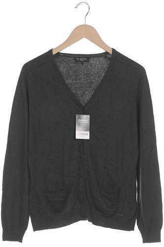 In Linea Strickjacke Damen Cardigan Jacke Gr. L Wolle Baumwolle Grün #a0xh4k0 - Bild 1 von 5