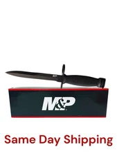 Smith & Wesson M&P M7 Fixed Knife 6.5" Stainless Steel Double Edge Blade 1145783