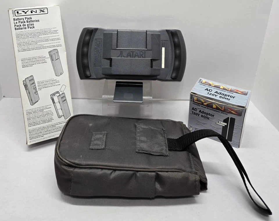 Atari Lynx II & IPS Screen W/Bag, Game And Accessories *Tested* - Image 2 of 4