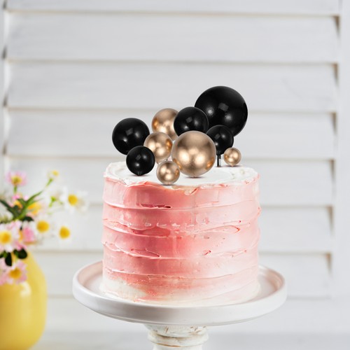 66 Pcs Cake Decoration Balls Insert Balloon Decorations Birthday - Picture 4 of 11