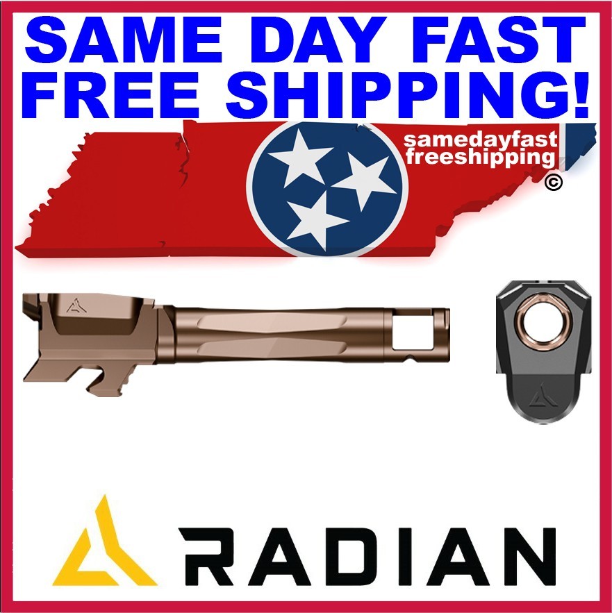 Radian AFTERBURNER RAMJET Glock 43X Compensator/ Barrel R0860 SAME