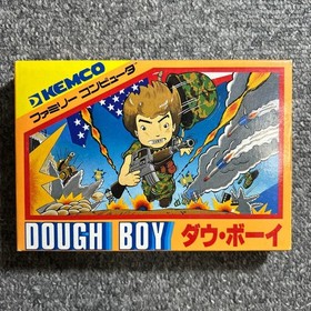 Dough Boy W/Box Manual CIB Rare Retro Famicom FC NES Good Used Game NTSC-J JP